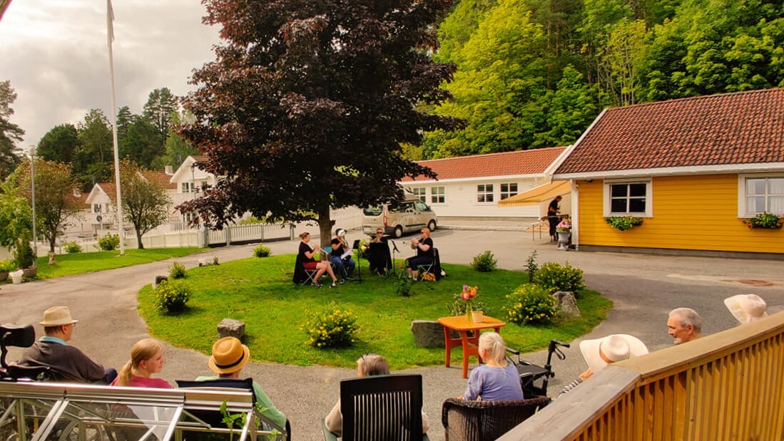 Villa Skaar Vestfossen utekonsert